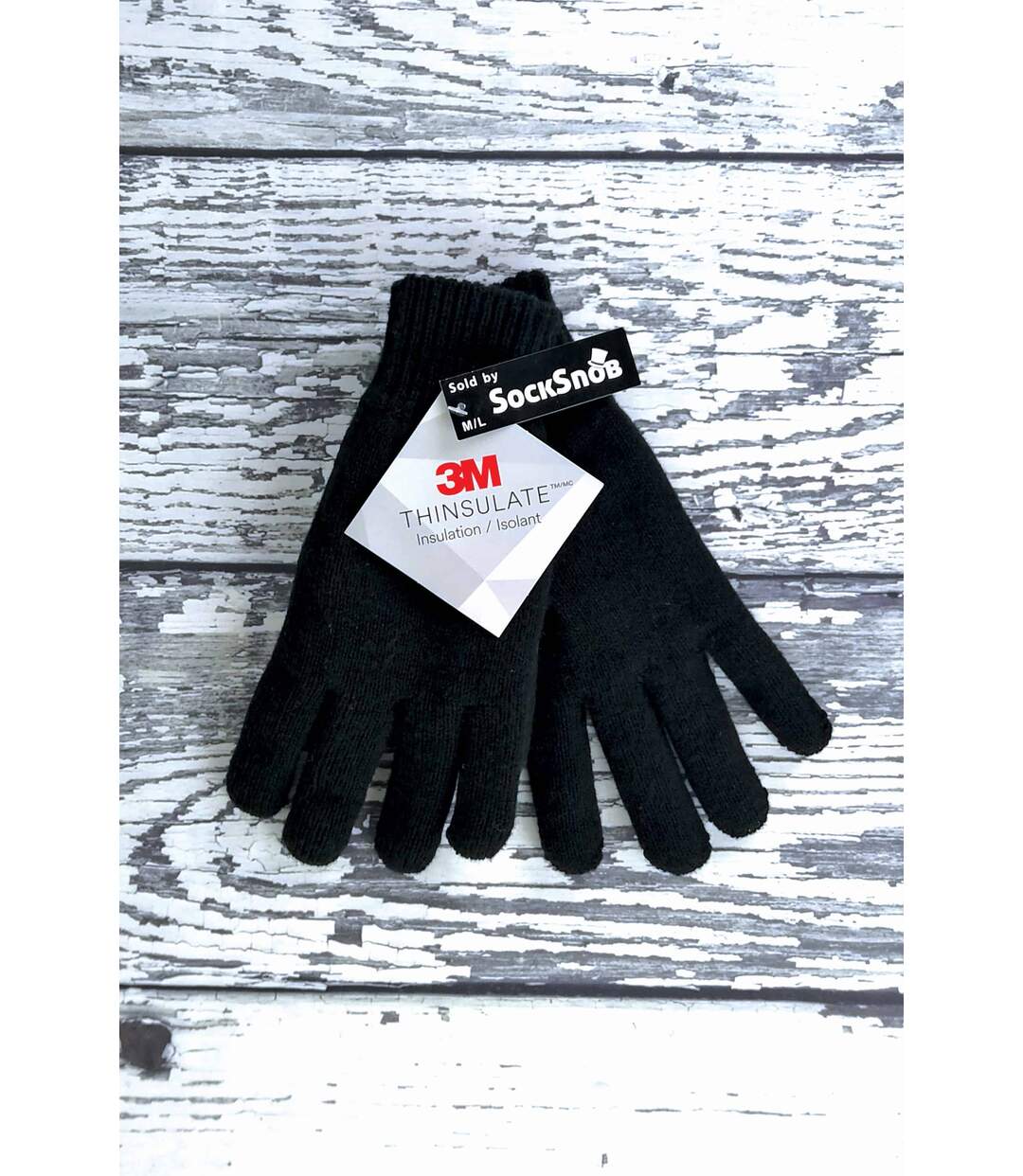 Gants Thinsulate 3M Doublés Thermiques Hiver M/L-2