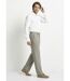 Pantalon ceinture ajustable invisible polyester-3