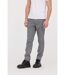Pantalon chino NEILS Gris / Bordeaux L32-5