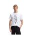 T-shirt Motif/style Géométrique Homme Blanc Boss-1