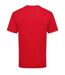 T-shirt unisexe en coton pour adultes rouge Fruit of the Loom-2