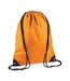 Premium Drawstring Bag One Size Orange Bagbase-1