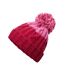 Bonnet apres rouge classique / rose vif Beechfield