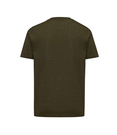 Unisex adult sierra recycled cotton lightweight t-shirt khaki green Iqoniq