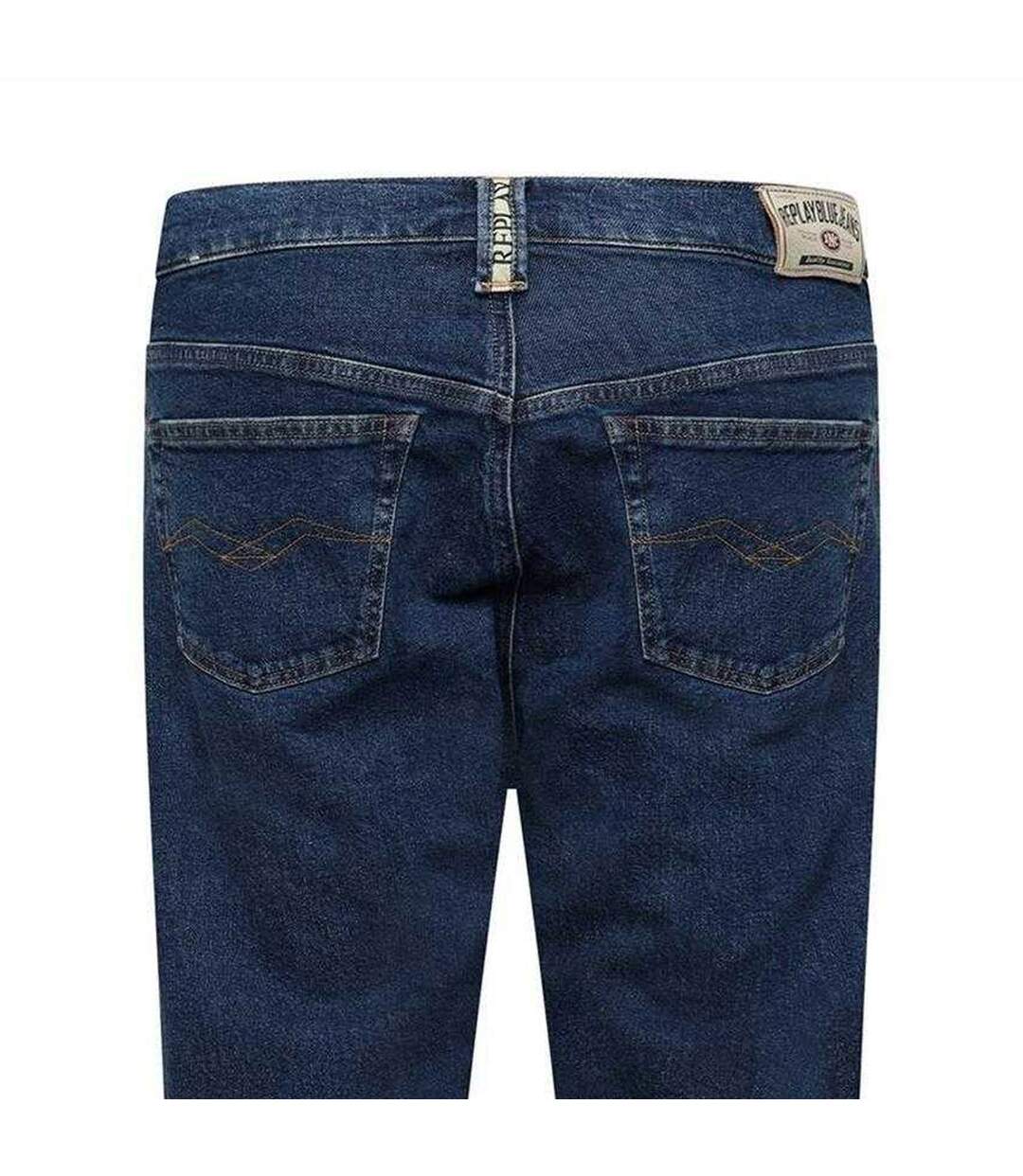 Womens/ladies 9zero1 Straight Jeans Blue Replay-4