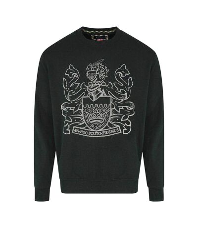 Sweat Motif/style Pixel Aldis Homme Noir Aquascutum