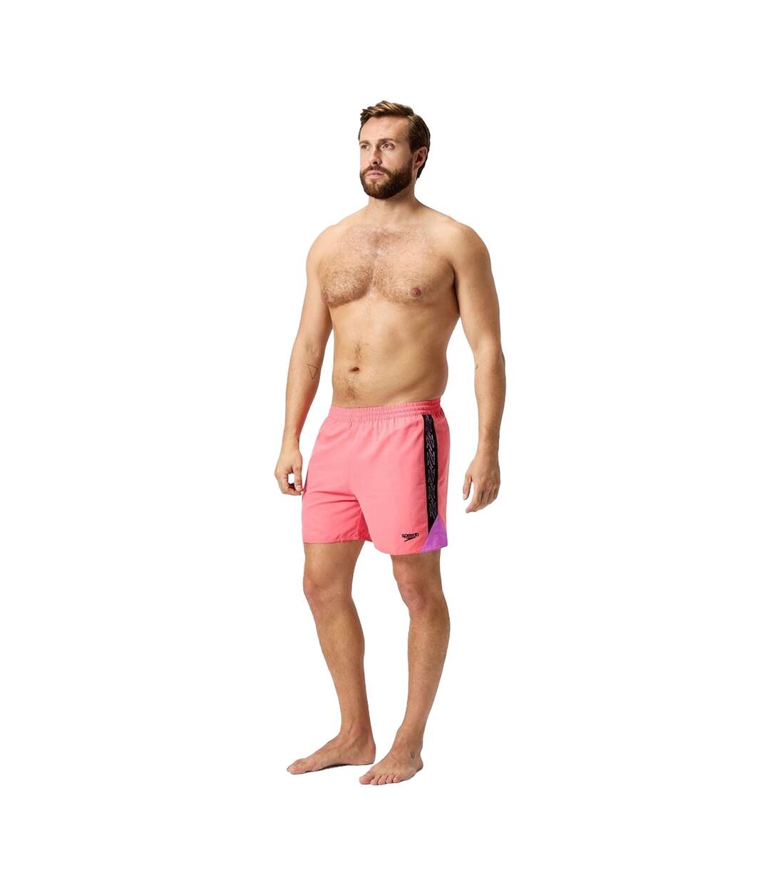 Short De Bain Hyperboom Homme Orange Speedo-1