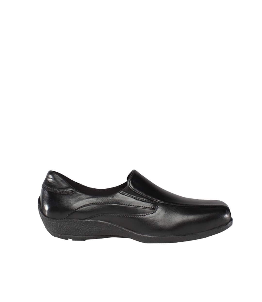 Mocassins En Cuir Femme Noir Mod Comfys-2
