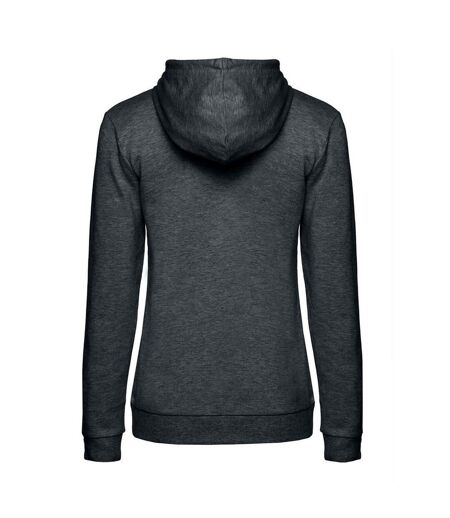 Sweat À Capuche Femme Anthracite B&C