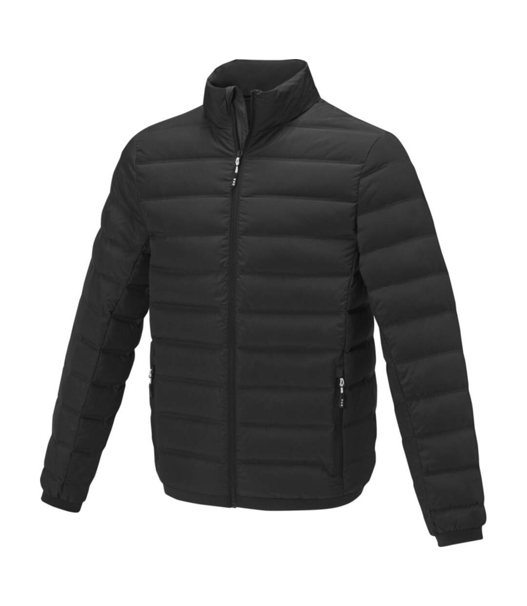 Mens macin insulated down jacket solid black Elevate