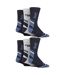 Paquet de 6 chaussettes d'extérieur pour bottes de marche pour hommes-3