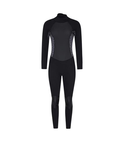 Mountain Warehouse Womens/Ladies Printed Full Wetsuit (Black) - UTMW1421