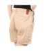 Bermuda Beige Femme TBS Leonibur - 46