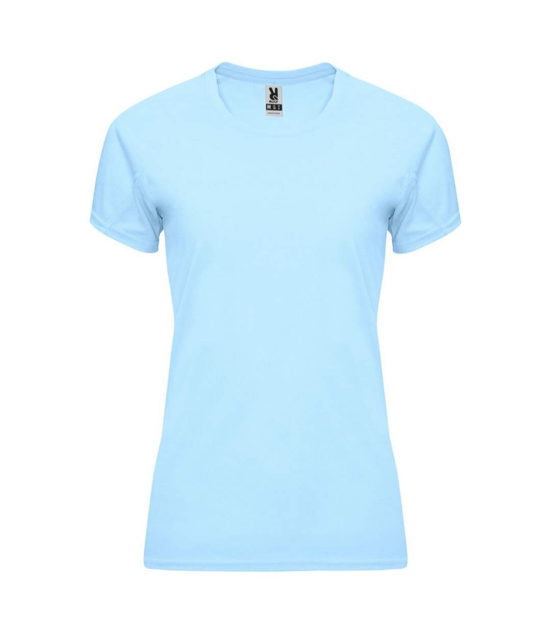 T-shirt bahrain femme bleu ciel Roly-1