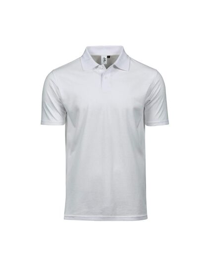 Polo power homme blanc Tee Jays