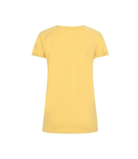 T-shirt Manches Roulées Motif/style Uni Femme Citron Lazy Jacks