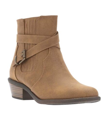 Bottines santiags lyah femme rouille Blowfish