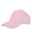 Casquette doyle adulte rose clair Elevate