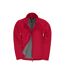 Veste Softshell Id.701 Femme Rouge Gris B&C-2