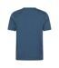 Mens London Short-sleeved T-shirt Dark Blue Mountain Warehouse-2