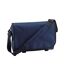 Flap top 11l messenger bag one size french navy Bagbase