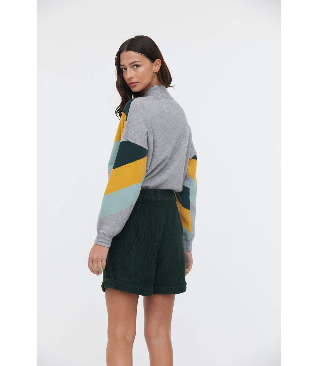Short NOLY Vert Profond-5