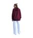 Womens/ladies Phoenix Fleece Pullover Hoodie Bordeaux Nike-3