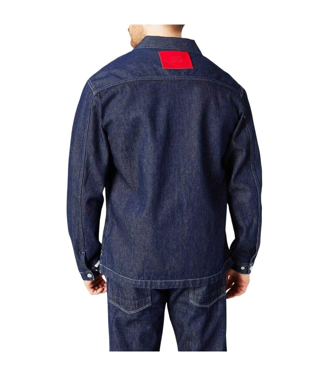 Surchemise Replay Homme Bleu Foncé Hugo Boss-3