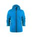 Mens Karting Soft Shell Jacket Ocean Blue Printer-1