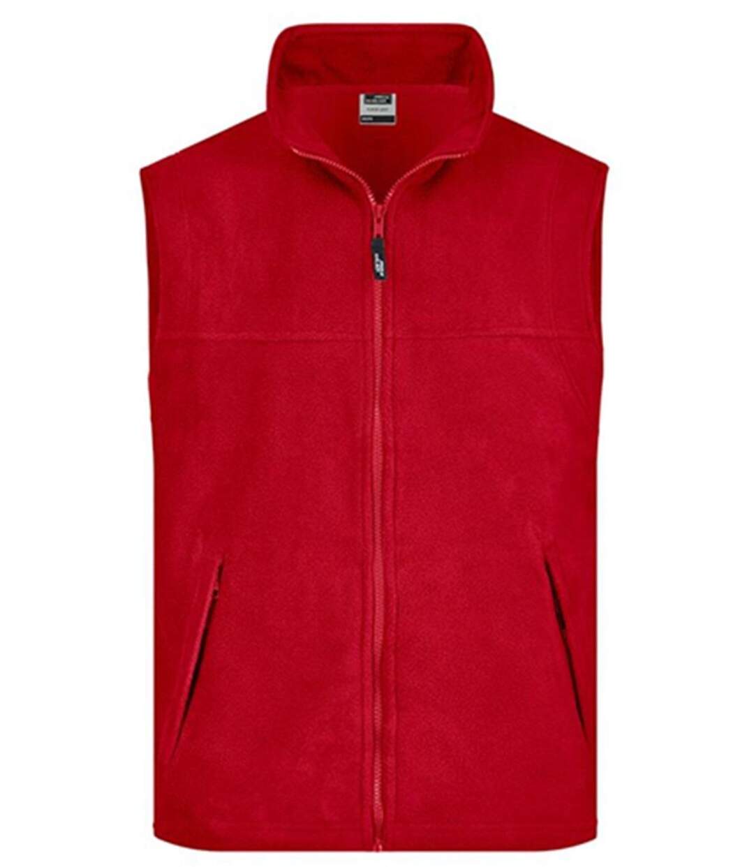 Gilet sans manches bodywarmer polaire homme - JN045 - rouge