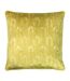 Furn Wisteria Velvet Square Throw Pillow Cover (Chartreuse) (One Size)