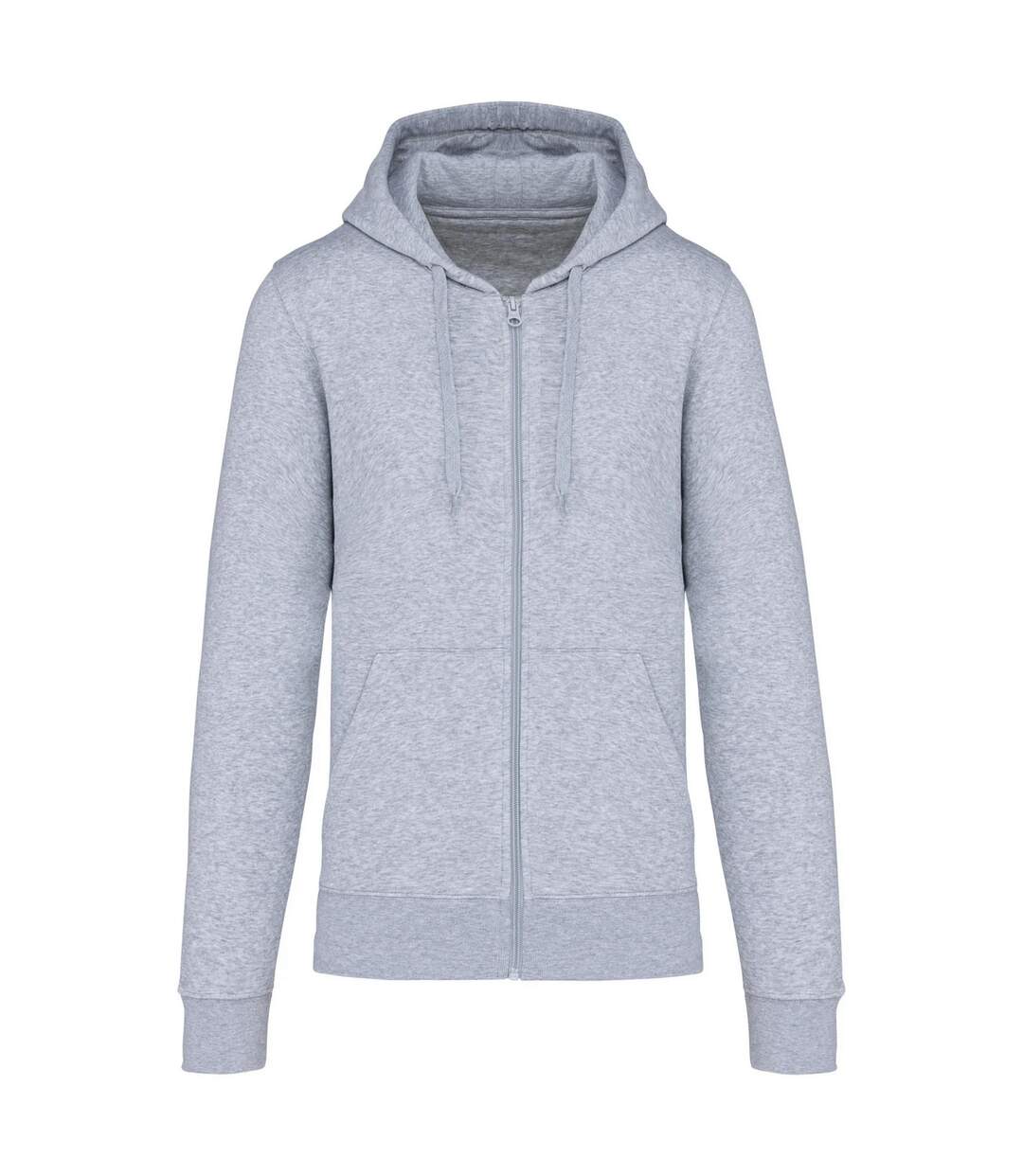 Veste à capuche homme gris oxford Kariban-1