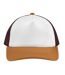 Casquette Trucker Motif/style Rétro Adulte Chocolat Ambre Foncé Beechfield-3