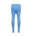Womens/ladies Harmony Logo High Rise Leggings Blue New Balance-2