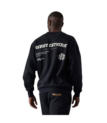Sweat Style Logo Homme Noir Fiftyfive