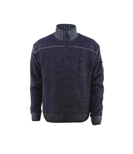 Pull Naxos Frontline Homme Bleu Gris Mascot