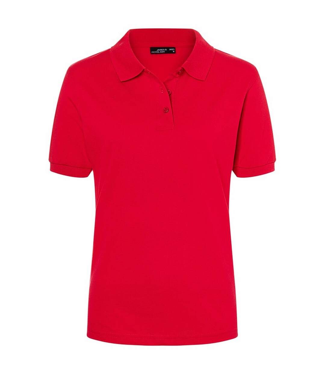 Polo Classic Femme Rouge James And Nicholson-1