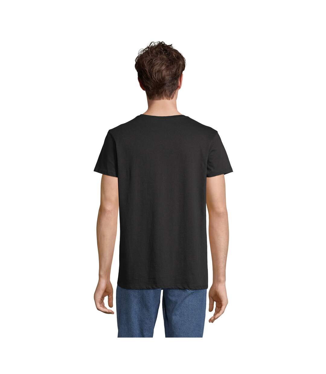 T-shirt Re Crusader Adulte Noir SOLS-3