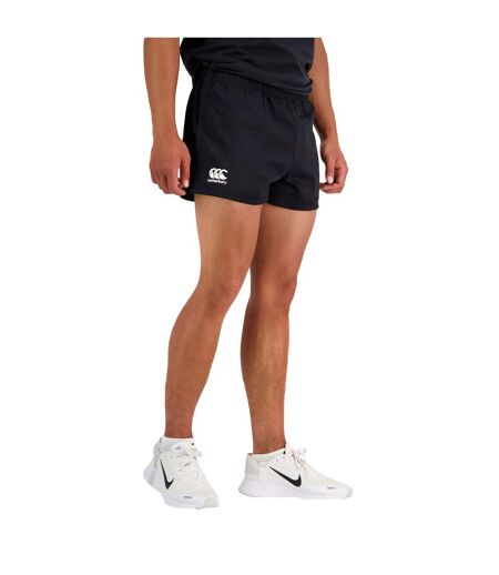 Mens Rugged Drill Drill Shorts Black Canterbury