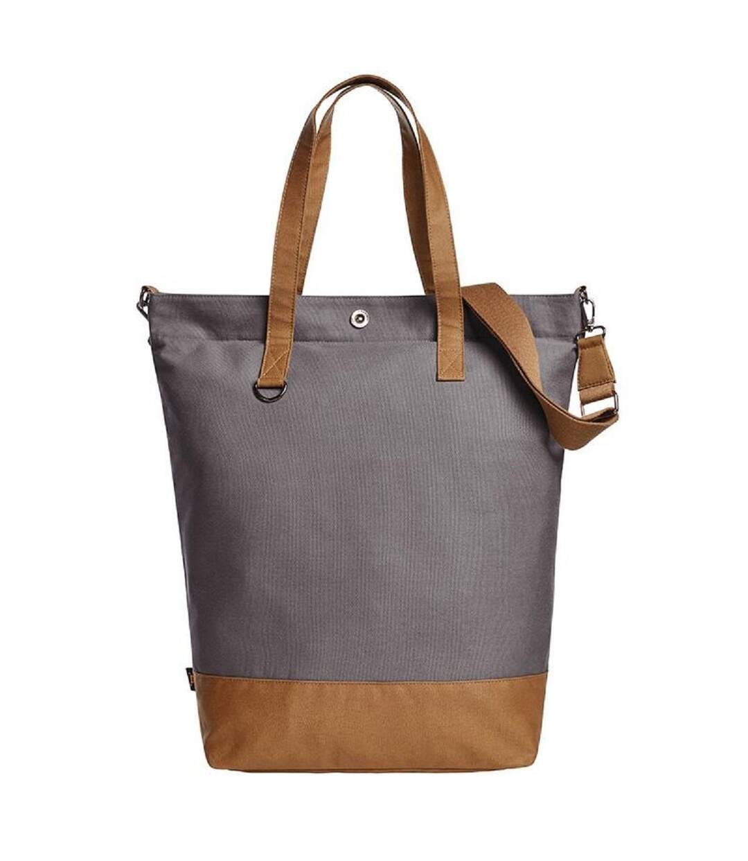 Sac shopping - sac de plage - 1816519 - gris et brun-1