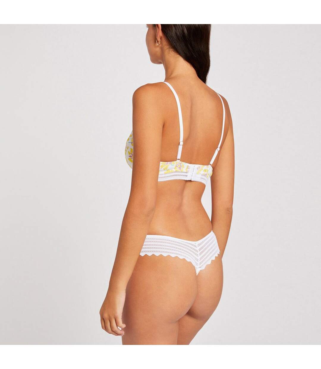 Soutien-gorge ampliforme coque moulée blanc Tina