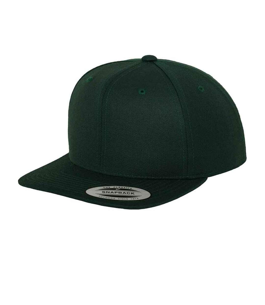 Casquette ajustable classic homme vert sombre Flexfit-1