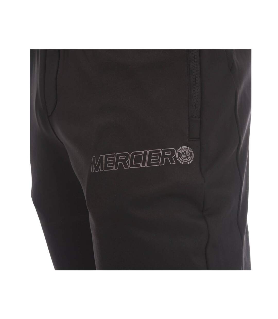 Pantalon De Survêtement Motif/style Uni Homme Noir Mercier-3