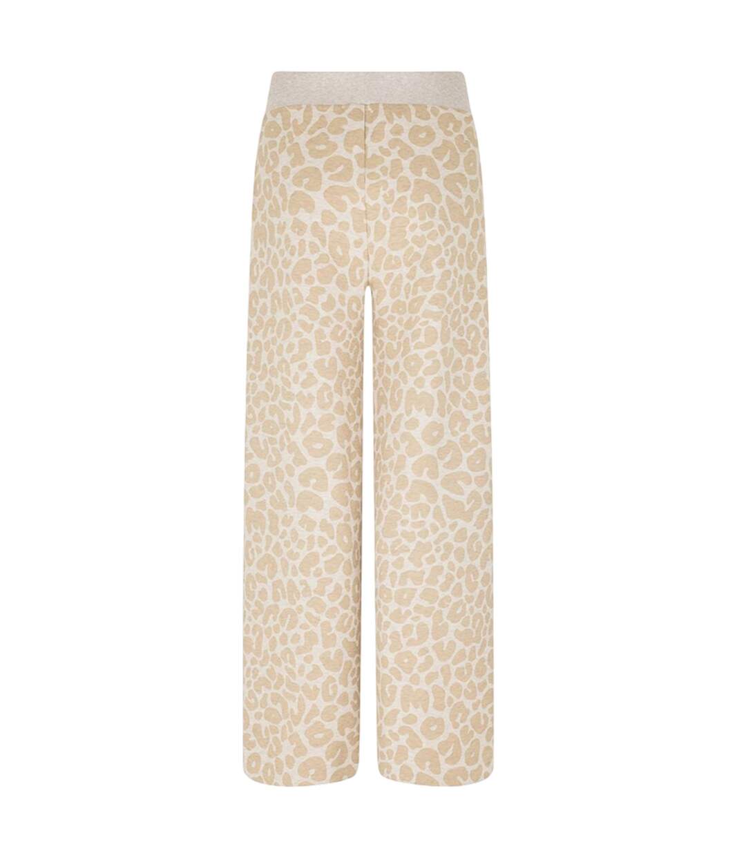 Pantalon De Détente Motif/style Imprimé Léopard Femme Blanc Boss-2