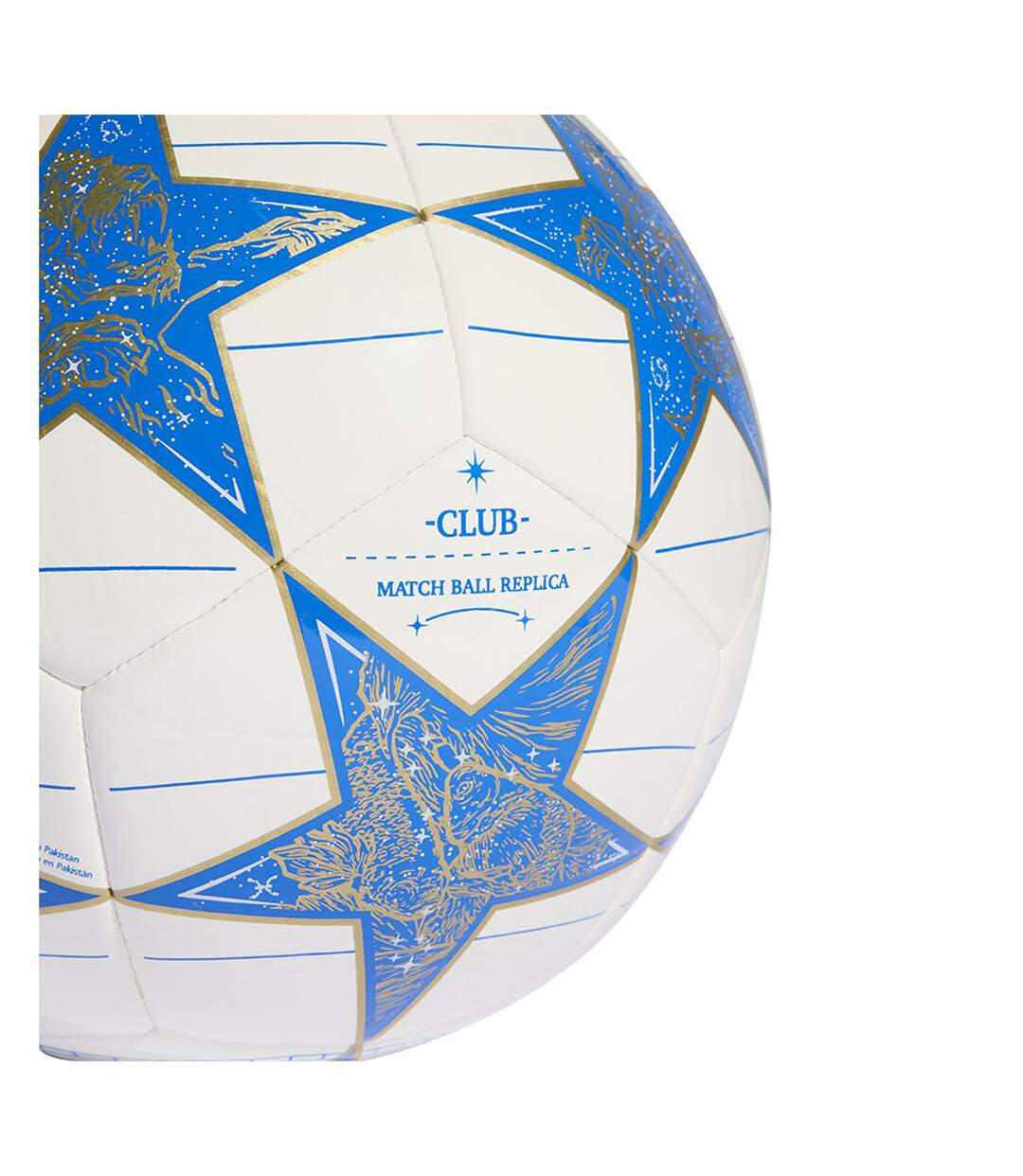 Ballon De Foot Motif/style Zodiaque Uefa Champions League 25/26 Club Taille 5 Blanc Bleu Adidas-4
