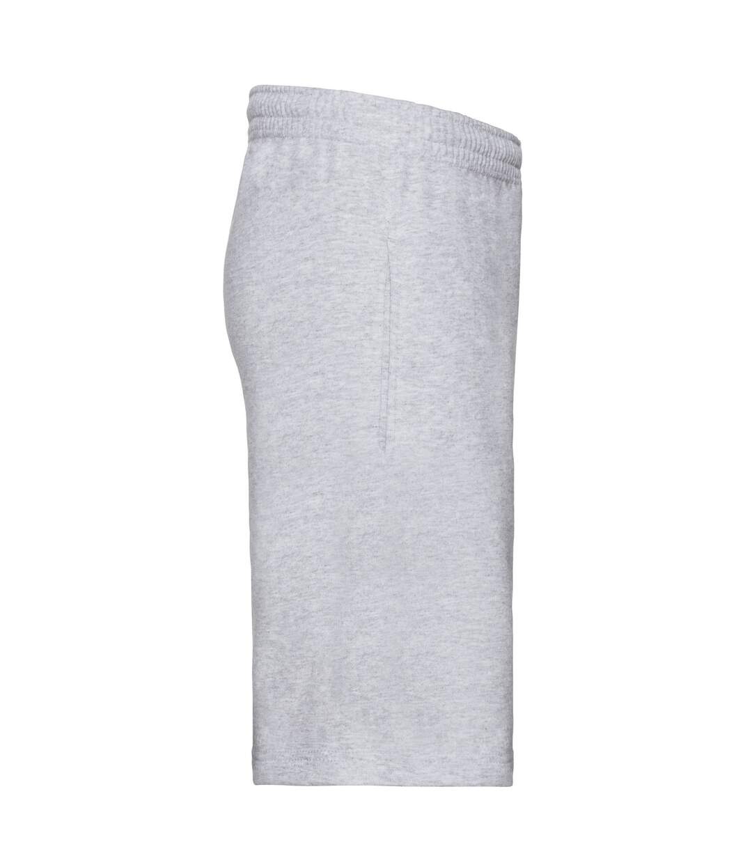 Short homme gris chiné Fruit of the Loom