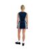 Robe Courte Femme Bleu Indigo The Ragged Priest-3