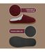 Mens Plush Lined Mule Slippers With Memory Foam-3