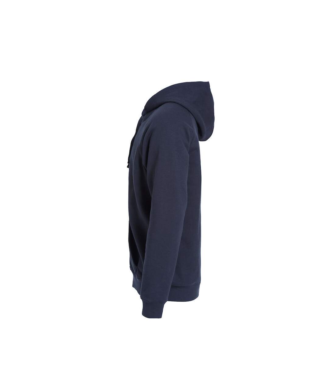 Sweat À Capuche Classic Homme Bleu Marine Foncé Clique-3