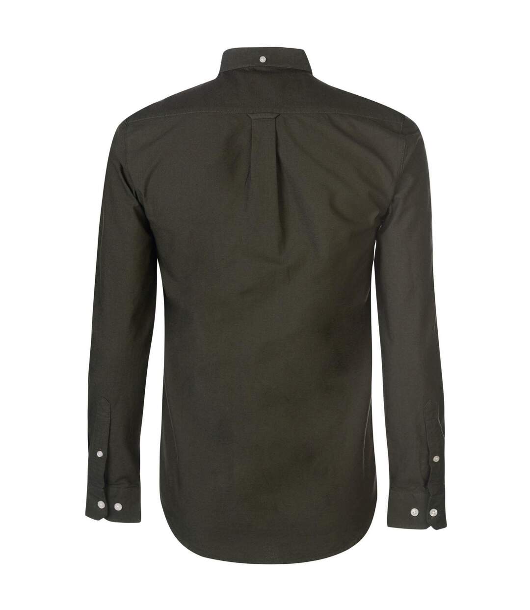 Chemise À Boutons Manches Longues Motif/style Rétro Homme Vert Foncé Farah-2